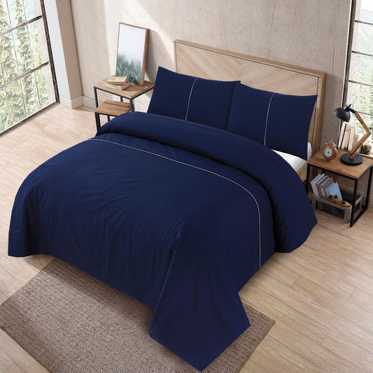 Gold Palm Cotton Jacquard Bed Sheet Set 1336