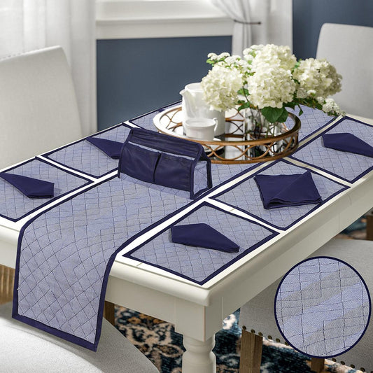 FULLY QUILTED TABLE RUNNER 14pcs 1529
