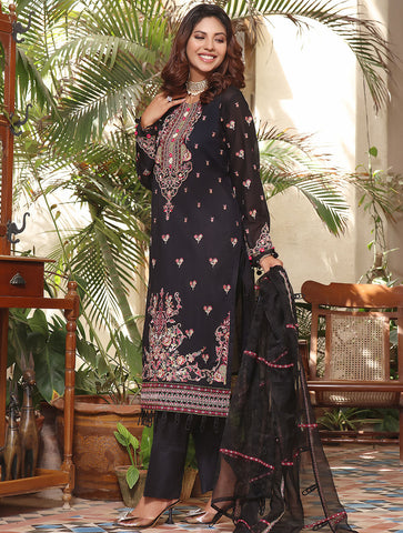 3 Piece Unstitched Lawn Suit KOE-17034 Khas Lawn 22 - Volume 11 FASUNSLAD 