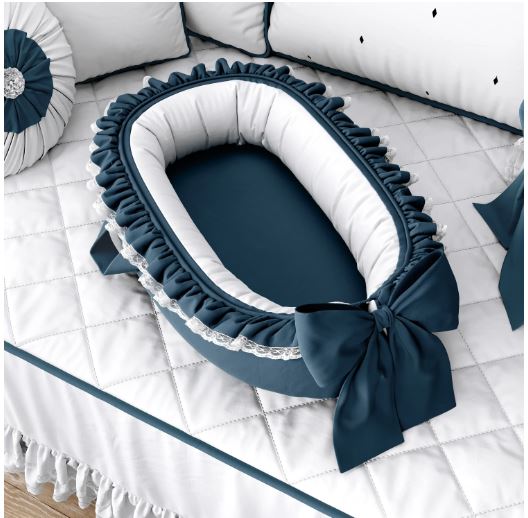 Frilled Baby Accessories Premium Quality Comfortable Baby Nest For New Born Baby-6209