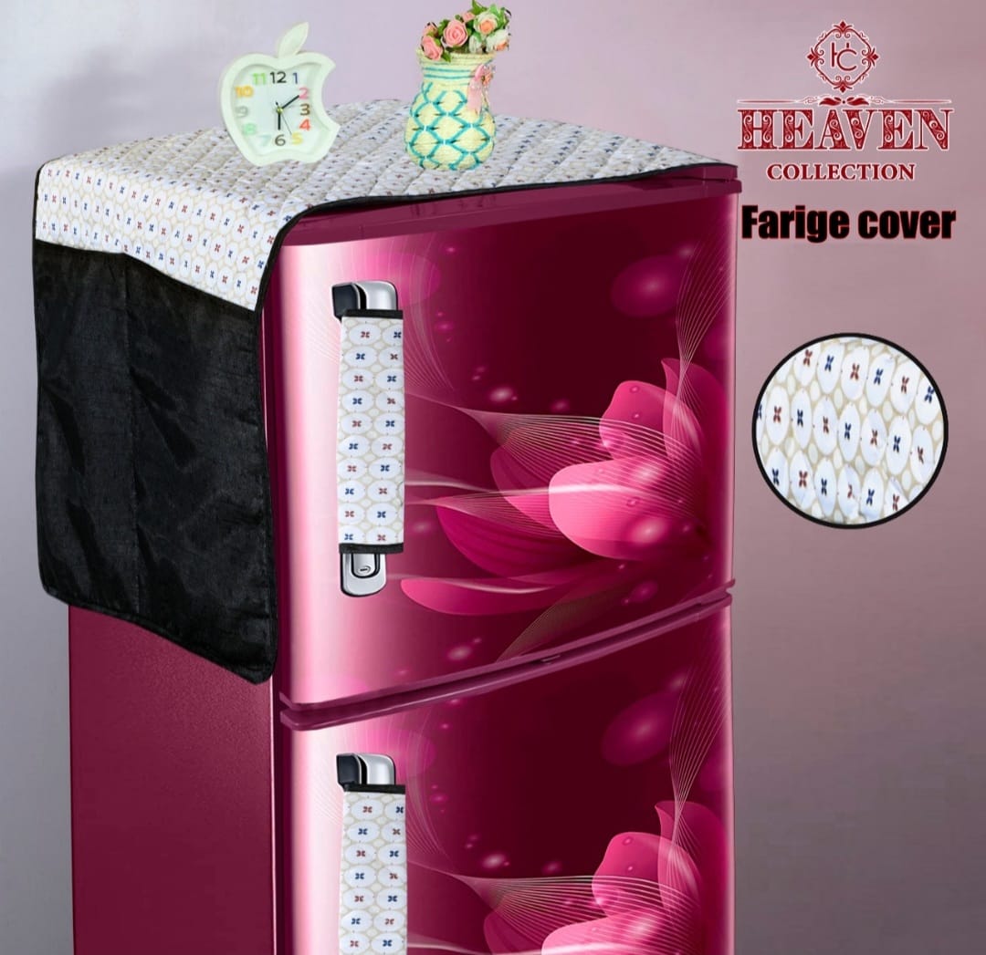 FULLY QUILTED FRIDGE COVER 401