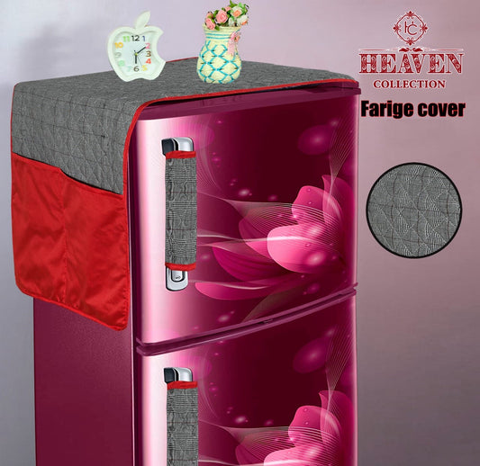 FULLY QUILTED FRIDGE COVER 406